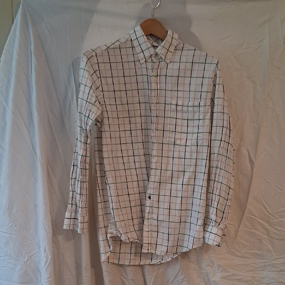 Southern Proper Multicolor Checkered Button Down Shirt